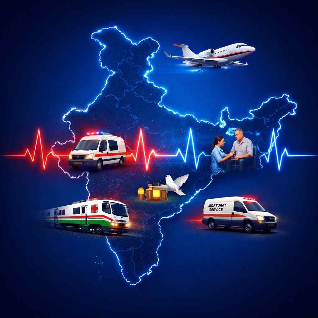 hope4save life pvt ltd, train ambulance